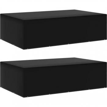 Housse de Terrasse Prolenta Premium 2 Pcs 12 Œillets 325x205x90 Cm