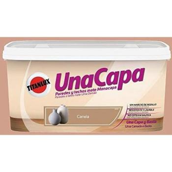 PINTURA TITAN UNA CAPA CANELA 4L TITAN