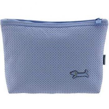 Borsa Cosmetici Paris Azzurro 6x28x20 cm