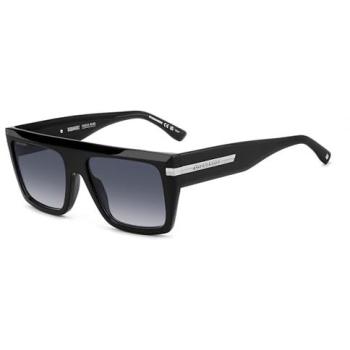 Black D2 0177/S 56mm Mens’ Sunglasses – Dsquared2