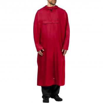Unisex-Poncho zum Wandern von Vaude in rot