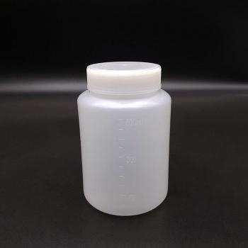 Botella reactiva de boca ancha de plástico 250ml, 5 uds