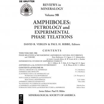 Amphiboles: Petrology and Experimental Phase Relations