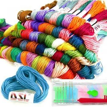 Embroidery Thread 120 Skeins 8m Pack