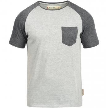 Indicode T-Shirt mit 3XL in Farbe Light Grey Mix