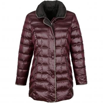 Mona Damen Daunenjacke Bordeaux – Leichte Thermo-Jacke
