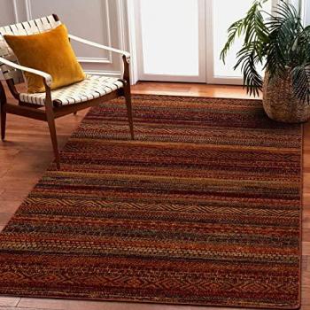 Tapis Roux Omega Baku 300 cm × 400 cm (laine)
