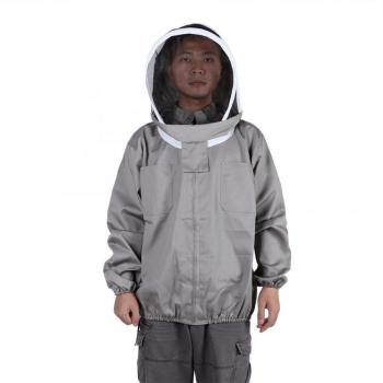 Brown Detachable Beekeeping Jacket Suit with Hat