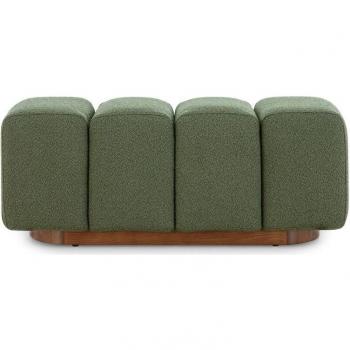 NV GALLERY Jollin Bouclé‑Sitzbank – Khaki (B101)