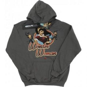 DC Comics Wonder Woman Charcoal Hoodie