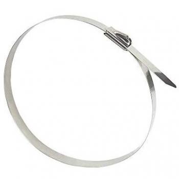Alcasa 20 Pack Releasable Stainless Steel Cable Ties 300mm x 7.9mm