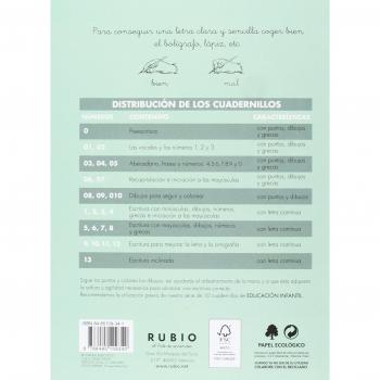 Caligrafía. Escritura Para Mejorar La Letra Y La Ortografía Con Letra Continua