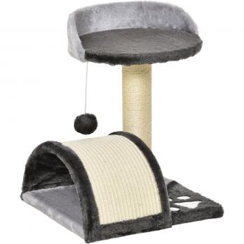 Rascador de 2 Niveles para Gatos Pequeños 46 cm
