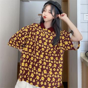 Camisa amplia japonesa de verano
