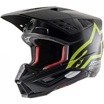 Casque Alpinestars S-M5 Compass Noir Jaune S