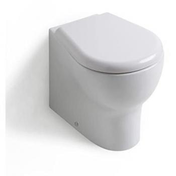 Toilettes Sur Pied Céramique Rebord – Modèle VASE WC Terrain Soave