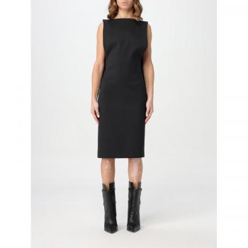 Abito Nero Minimal Midi – 38