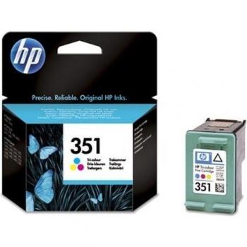 HP-Cartucho de Tinta Original HP 351 Tricolor