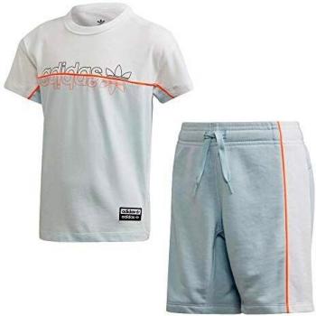 Unisex-Kinder-Sneaker adidas HAN40-FM6558, Sport, Sky Tint/Blanco, 128