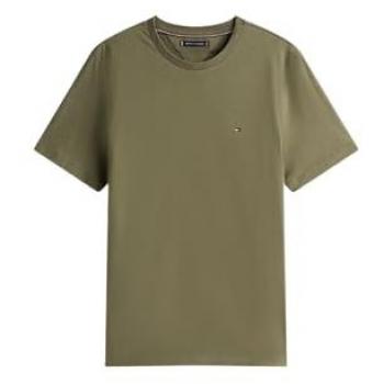 Tommy Hilfiger T-Shirt Ess Seasonal MW0MW39995 – Grün, Regular Fit, Größe M