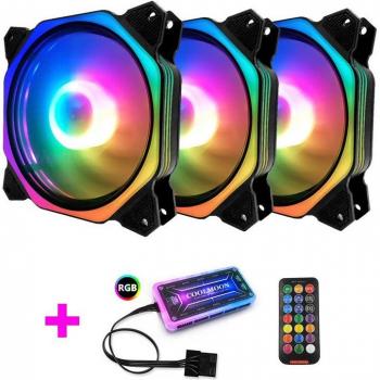 Fan 120 mm RGB – Éblouissement Dynamique pour Ordinateur