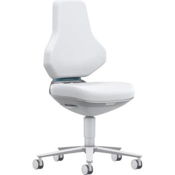 TEXON 2 – ESD‑ und Reinraum‑konformer Arbeitsstuhl in Skintec Offwhite