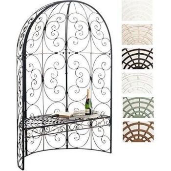 Padiglione in Legno Rosso Bronze con Panca