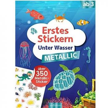Erstes Stickern Metallic