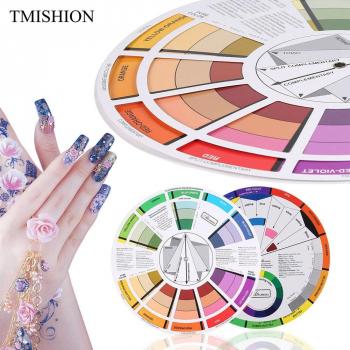 Rotating Tattoo Nail Pigment Palette