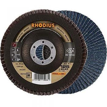 RHODIUS PROline LSZ F1 Fächerschleifscheibe 125 x 22,23 mm K60