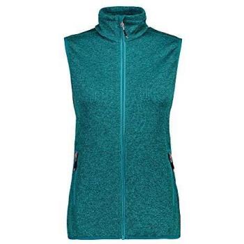 CMP Fleeceweste Knit Tech Full Zip 30H5876 Chaqueta D40 Lake‑Ceramic Mujer