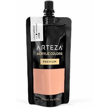 ARTEZA Acrylfarben Helle Aprikosenfarbe 120 ml Tube