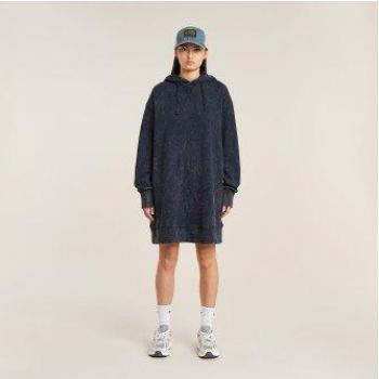 Vestito G-Star Osaka Blue a Maniche Lunghe in Cotone Sostenibile
