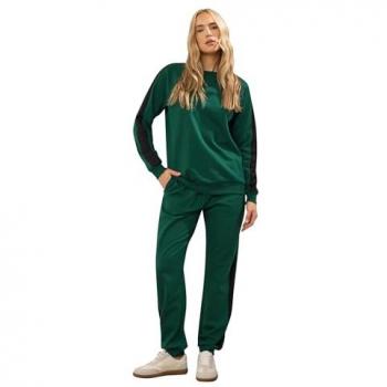 Long Tall Sally Women’s Tall Cuffed Jogger Pants – Green 12XL