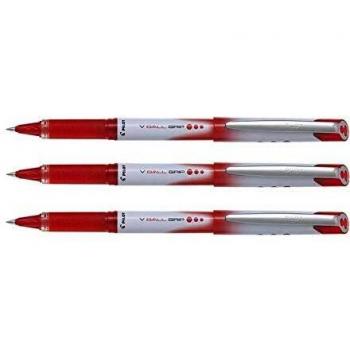 Rollerball Pilot V Ball punta fine 0,5 mm rosso