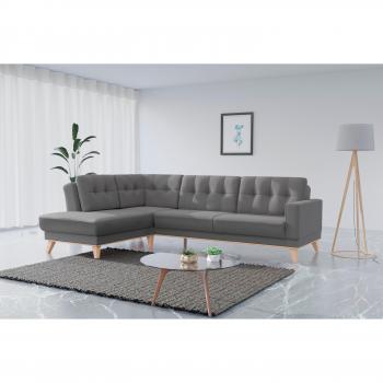 Ecksofa Lavida von SIT & MORE, 298cm, grau