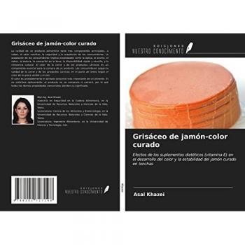 Grisáceo de jamón-color curado: Efectos de los suplementos dietéticos (vitamina E) en el desarrollo del color y la estabilidad del jamón curado en lonchas