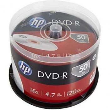 HEWLETT PACKARD HP DVD-R 4.7GB, 16X / TARRINA DE 5 HP 69316