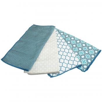 Aquamarine Washable Dish Cloth Pack