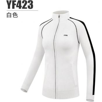 PGM chaqueta de lana mercerizada para mujer, suéter de manga larga, ropa de golf de Otoño e Invierno