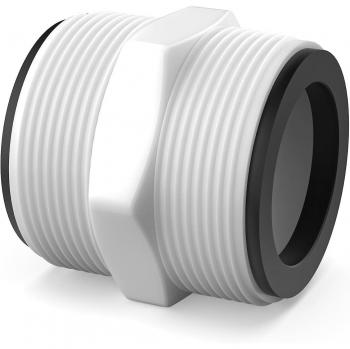 Paquete 2× Syzyql: Enchufe Manguera Piscina + Adaptador Intex / Coleman