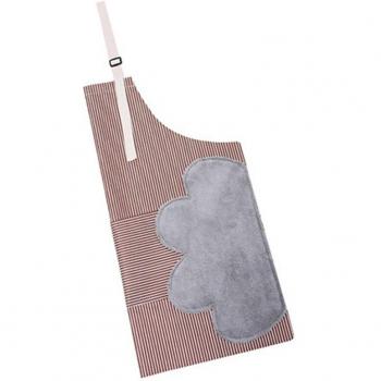Water Resistant Kitchen Apron with Pockets S55
