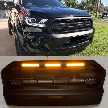 Grilles avant en acier ROFD pour Ranger T7 Raptor Wildtrak MK3