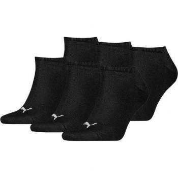 PUMA Unisex Sneaker Socken, 6er Set, Schwarz