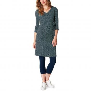 ESPRIT AOP Damen-Umstandsdress Night Blue – XS