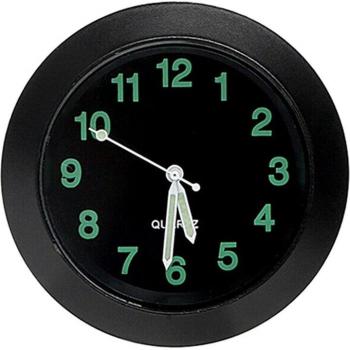 Montre d'auto avec éclairage et pince