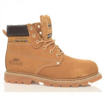 New Mens Groundwork Lace Up Steel Toe Safety Ankle Boots – UK 10