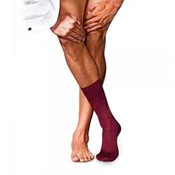Falke No. 6 Ultra‑Soft Merino & Silk Dress Socks – Barolo Edition