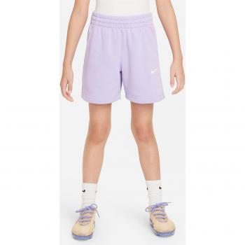 Nike Pantalón corto de niña, 13 cm, morado, talla L