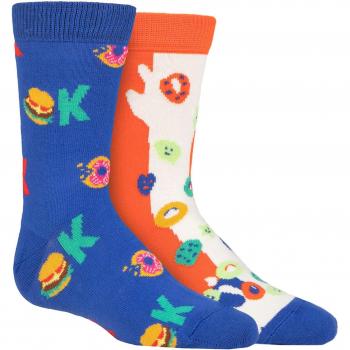 Happy Socks Multi-Color Cereal Socks for Babies